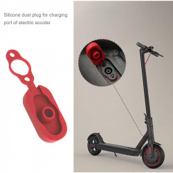 XIAOMI - Rubber Charging Cover Red Electric Scooter