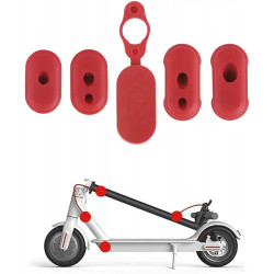 XIAOMI - Red Silicone Cable Grommets Set Electric Scooters