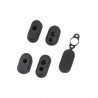XIAOMI - Black Silicone Cable Grommets Set Electric Scooters