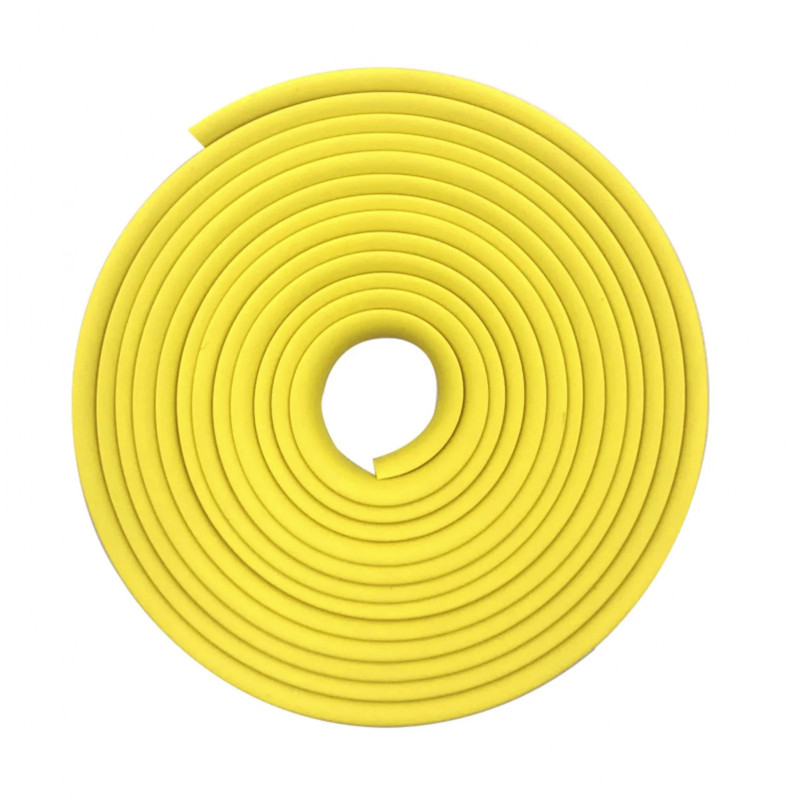 Yellow rubber protective cover for footrest Scooter Electric